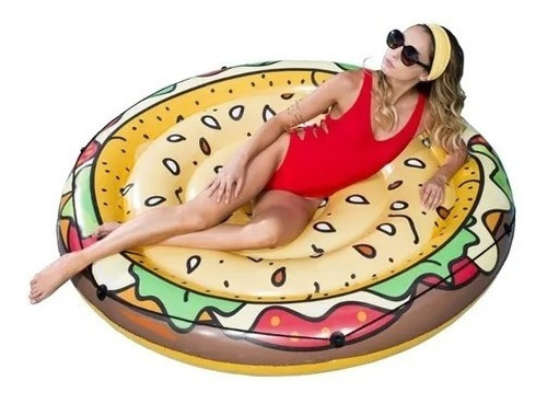 Colchoneta Inflable Bestway Burguer Original!!