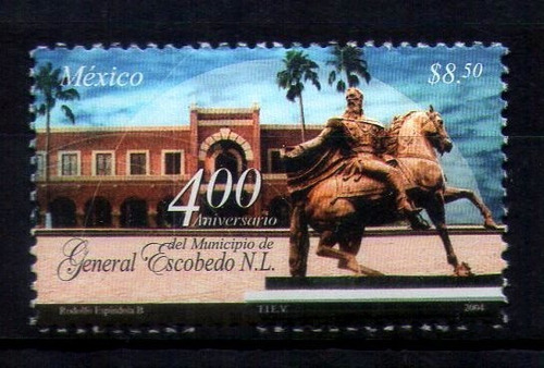 Mexico Sc 2389 $8.50p Escobedo, Nuevo León 400 Aniversario