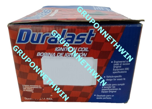 Bobina Encendido C881 Duralast Chrysler Dodge Eagle Plymouth