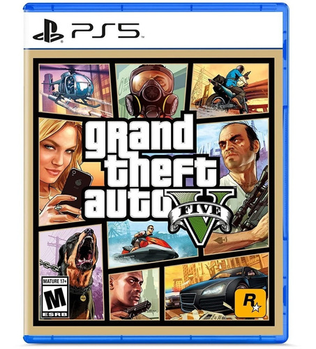 Gta 5 Grand Theft Auto V Ps5 Físico Original Sellado