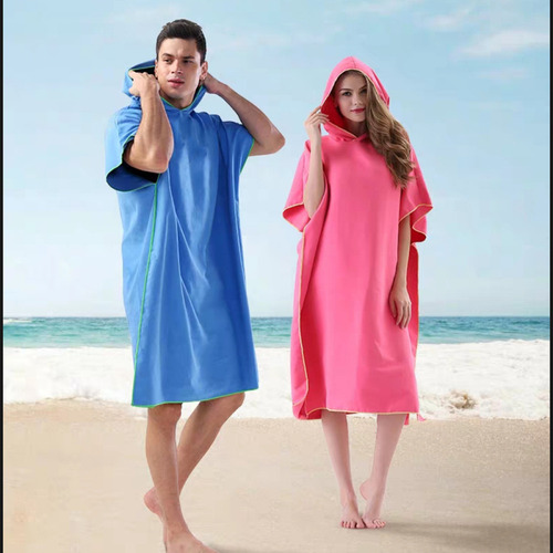 Albornoz De Natación Moderno Estilo Capa, De Secado Rápido Y