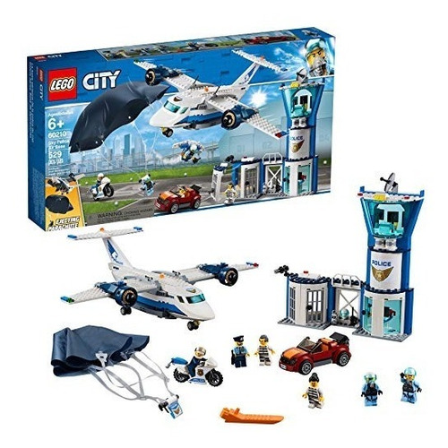 Lego 60210 Ciudad Cielo Policia Base Aerea Kit De Construcci