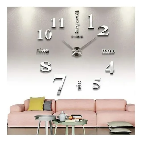 Mercado libre reloj de pared 3d hotsell