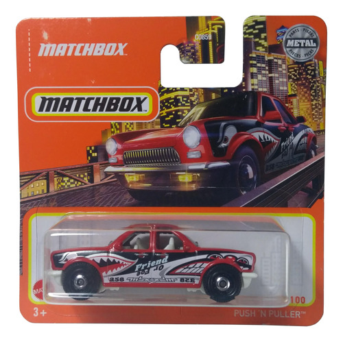 Matchbox Push 'n Puller 1ra Edición Nuevo Sellado