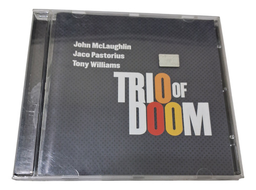 John Mc Laughlin Trio Of Doom Cd Nacional Ediciones En Vivo