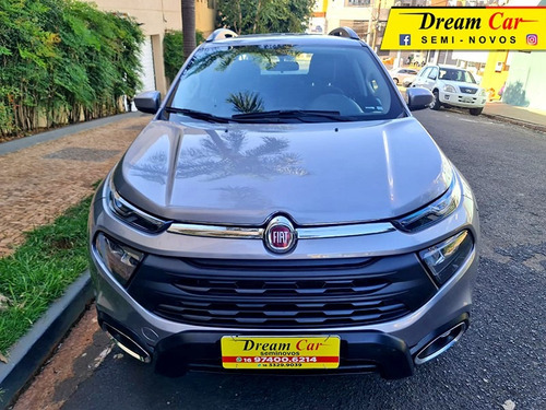 Imagem 2 de 15 de Fiat Toro Freedom 1.8 Cinza 2020