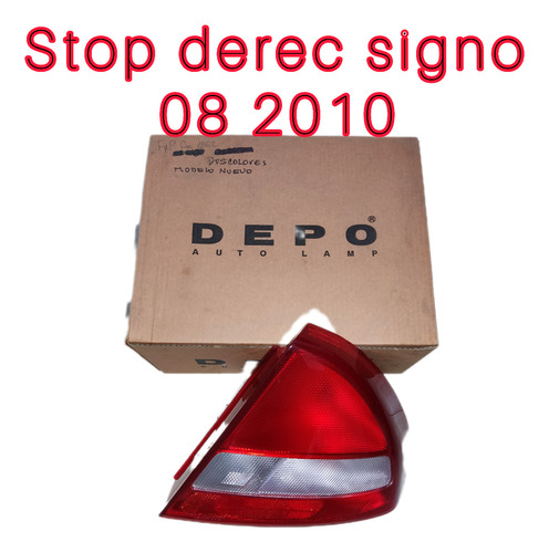 Stop Derecho Mitsubishi Signo 09/10 Depo 