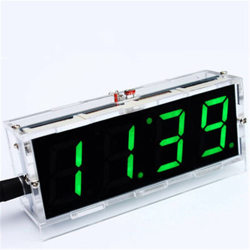 Imagen 5 de 6 de Kit De Reloj Led Digital Control De Luz Temperatura