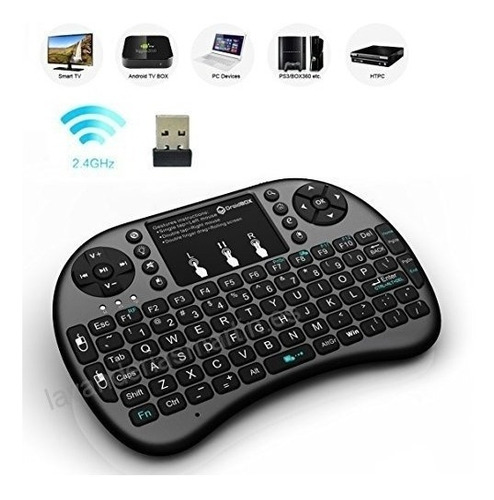 Teclado Bluethooth Retroiluminado Androit Tv Box Pc
