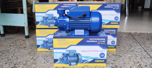 Bomba De Agua Periférica 1/2 Hp 110v Genpar Con Garantía 