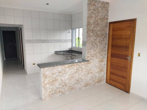 Imagem 5 de 13 de Casas Novas Sobrepostas De 2 Dorms No Jd. Umuarama Em Itanhaém - 1702