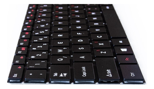 Teclado Para Notebook Positivomotion C41 C41tc C41tci C4500c Cor Preto Idioma Português Brasil