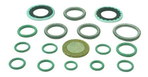 Imagen 1 de 2 de Kit De Sellos O-ring Para Aire Acondicionado Automotriz (k)