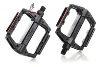 Comprar Pedales Bicicleta Wellgo Aluminio Rosca 9\u002F16 Plataforma B087 Negro
