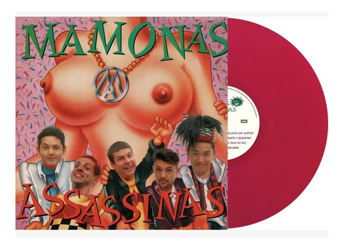 Lp Mamonas Assassinas (novo/lacrado/vermelho)