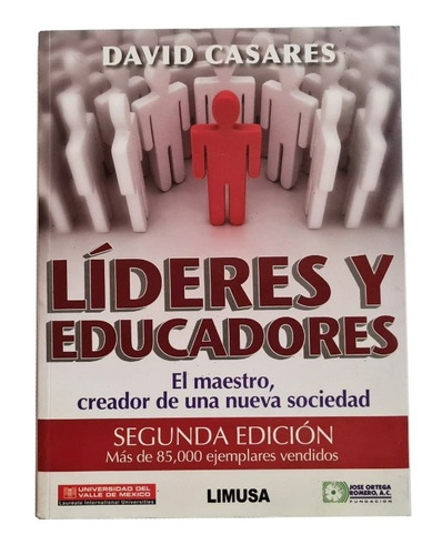 Libro Líderes Y Educadores David Casares Editorial Limusa