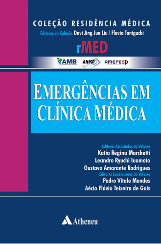 Emergências em Clínica Médica, de Mendes, Pedro Vitale. Editora Atheneu Ltda, capa mole em português, 2018