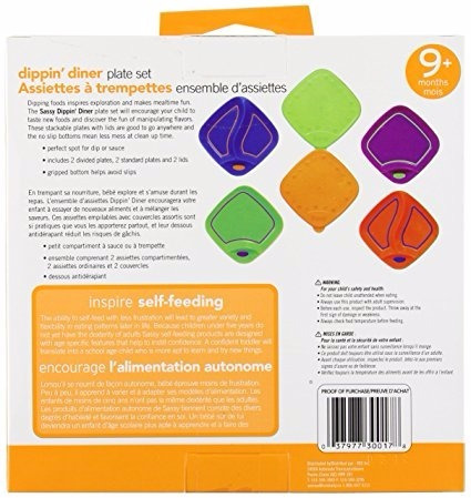 Set De 6 Piezas - Platos Para Bebés - Sassy