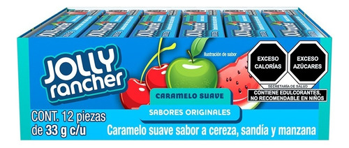 Dulce Jolly Rancher Suave 33 G Pack 12 Piezas Item_sku 1024506202