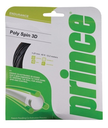 Set Cuerdas Prince Poly Spin 3d