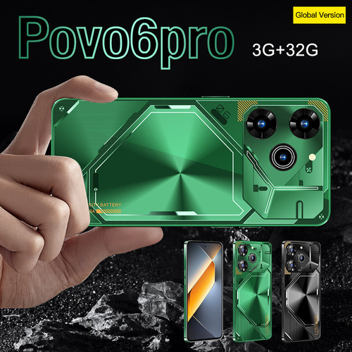 Teléfono Inteligente Android Povo 6 Pro ,dual Sim, 3gb+32gb,