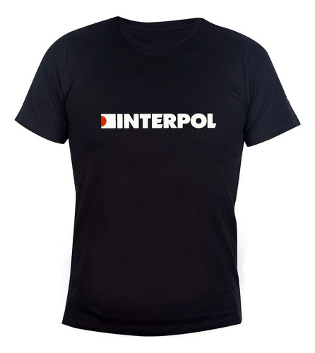 Remera Algodón Unisex Interpol