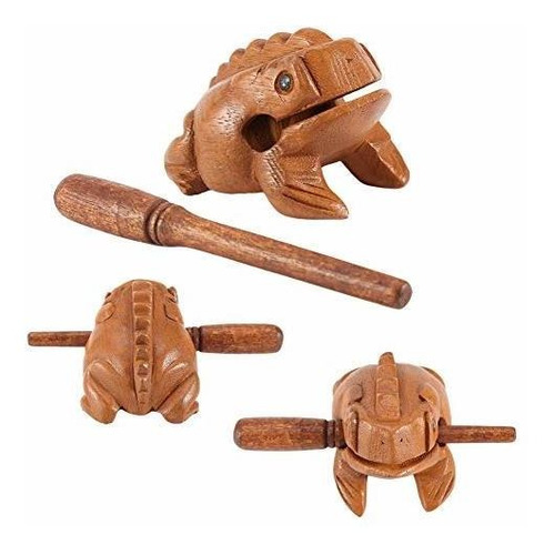 Wooden Frog, Percussion Instruments Frog Ornaments,thailand 