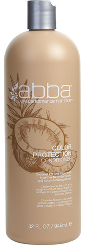 Acondicionador Abba Color Protection 946 Ml Con Aceite De Co