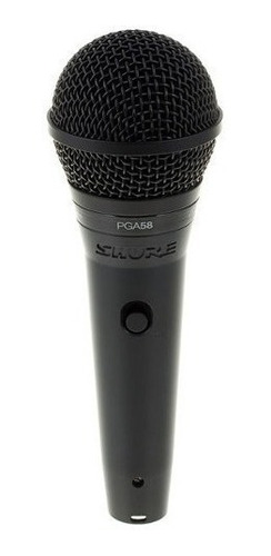 Pack De Soporte Con Microfono Shure Pga58 Y Cable Xlr Perfecto Para Vocalista
