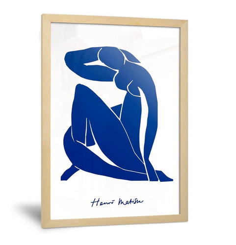 Cuadros Con Figuras Matisse Abstractas Modernos 20x30cm