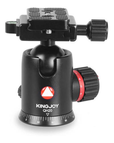 Tripé Monopé De Fibra De Carbono Kingjoy K2208-qh20 Com Cabe