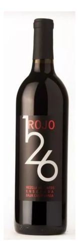 Vino Tinto Rojo 126 Mezcla De Tintos 750 Ml