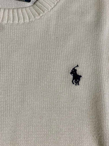 Sweater Polo Ralph Lauren Hilo Fino De Algodón Niño/niña T 7
