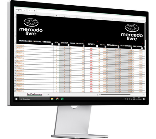 Planilha De Excel Controle Financeiro P/ Marketplace