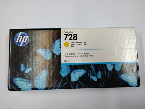 Tinta Hp 728 Yellow 300 Ml