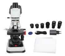 Comprar Microscopio Led Compuesto Trinocular De 40x A 2500x