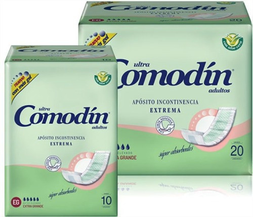 Comodin Apositos Incontinencia Extrema Extra Grande X 240 U.