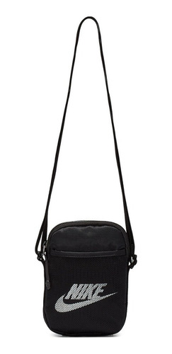 Shoulder Bag Nike Heritage S Smit Preto