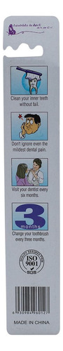 Cepillo Dental Adulto Bilister C/1 Pza Color Amarillo con blanco