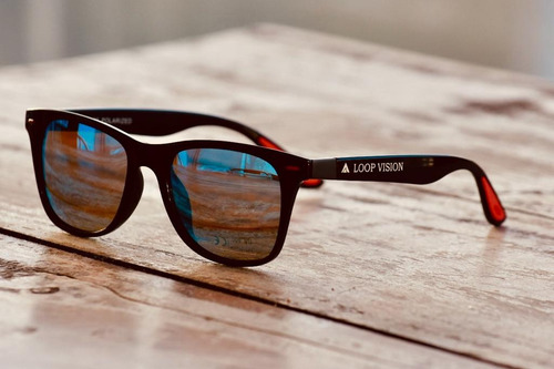 Anteojos De Sol Loop Vision Extreme Gafas Polarizadas Uv 400 Lente Azul
