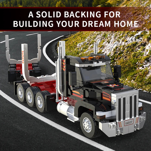 Modelo De Automóvil De Transporte American Truck Head Buildi