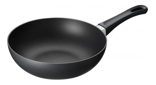 Wok Teflon 28cm Antiadherente Roswell Cookwar Classic Black 