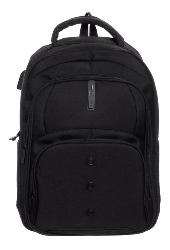 Imagen 5 de 6 de Mochila Reforzada Porta Notebook 17 Unicross Con Usb