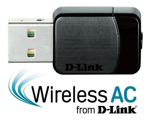 Imagem 2 de 6 de Adaptador Wireless Usb D-link 11ac Dual Band 5 Ghz Envio 24h