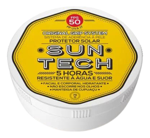 Protetor Solar De Alta Performance Sun Tech Fps 50 75g