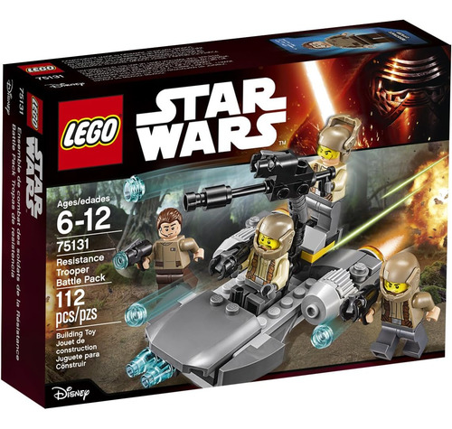 Juego De Batalla Lego Star Wars Resistance Trooper 75131