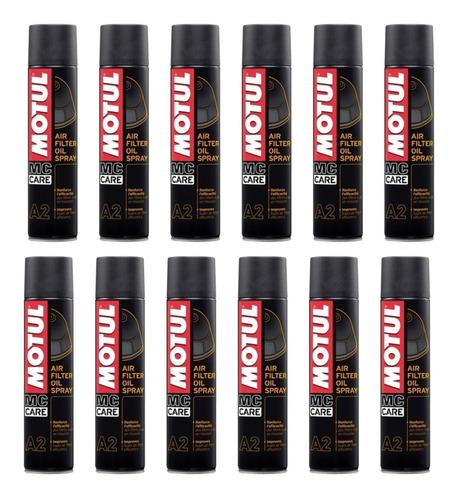 Motul A2 Air Filter Oil 400ml Caja 12pz