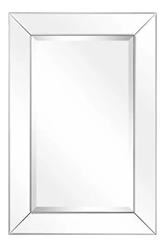 Empire Art Direct - Espejo De Pared Moderno Rectangular Con