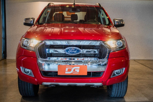 Imagen 10 de 25 de Ford Ranger Limited 4x4 3.2 Tdi At 170.000km 2016 Rojo