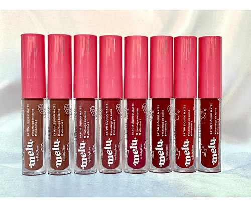 Batom Líquido Matte Melu Da Ruby Rose Cor Raspberry Cm05